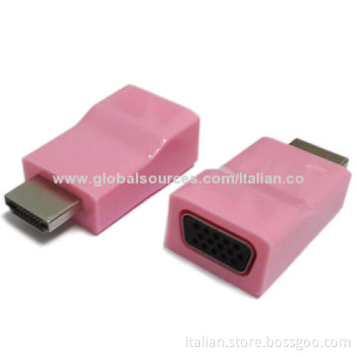 Colorful HDMI to VGA Adapter with High Quality
